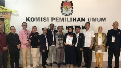 KPU Batam Terima Pendaftaran 50 Bakal Calon Legislatif dari Partai NasDem