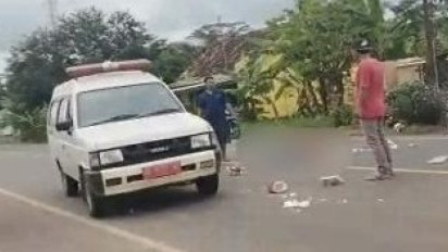 Viral Korban Tergeletak! Ambulans di Lampung Tidak Mau Menolong Korban Lakalantas
