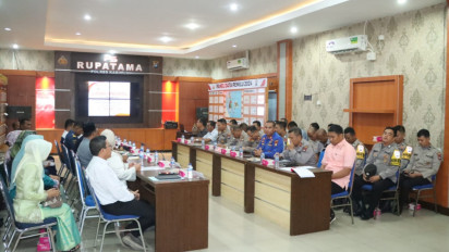Cegah TPPO dan PMI Ilegal, Polres Karimun Gelar Rapat Lintas Instansi
