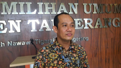 KPU Tangerang Terima 3 Parpol Daftarkan Bacaleg
