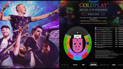 Dari Jual Ginjal, Pinjol hingga Gadai Sertifikat Rumah, Kocaknya Reaksi Fans Lihat Harga Tiket Konser Coldplay