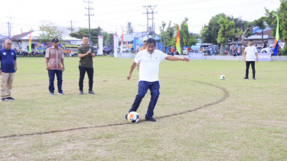 Wali Kota Binjai Buka Turnamen Sepak Bola U-17 Wali Kota Binjai Cup Tahun 2023