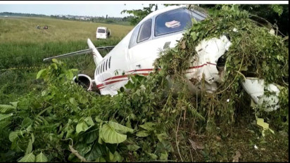 Pesawat Tergelincir di Bandara Morowali Membawa WNA Tujuan PT GNI