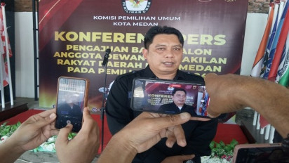 KPU Medan Terima Pendaftaran PKS, 50 Orang Bacaleg Didaftarkan
