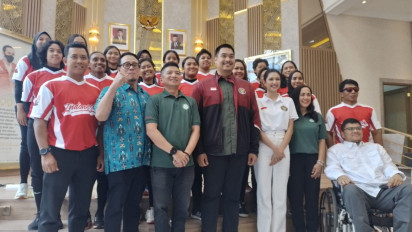 Lepas Timnas Putri ke Baseball Asian Cup 2023, Menpora Targetkan Masuk Final