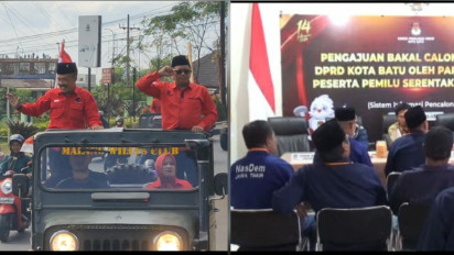 PDIP Jadi Partai Pertama yang Daftar Bacaleg di KPU Kota Batu, Disusul Partai Nasdem