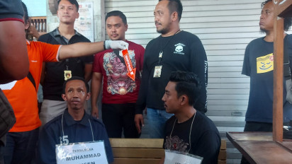 Polisi Gelar Pra Rekonstruksi Pembunuhan Bos Depo Air Isi Ulang di Semarang yang Dimutilasi dan Dicor
