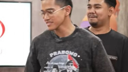 Kaesang Pangarep Pakai Kaus Gambar Prabowo Subianto, PDIP Bilang Begini