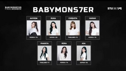 YG Entertainment Resmi Umumkan 7 Anggota Girl Group BABYMONSTER