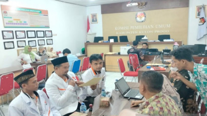 KPU Kulon Progo Nyatakan Siap Layani 13 Parpol di Akhir Pendaftaran Caleg