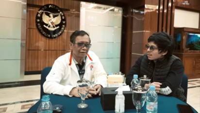 Soal Jabatan Menko Polhukam dari Masa ke masa, Mahfud MD ke Atta Halilintar: Yang gak punya Bintang Cuma Saya