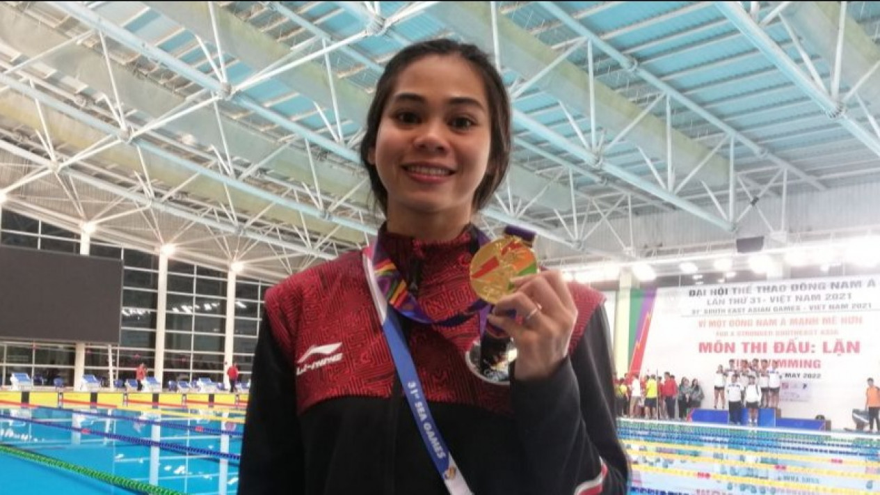 Fin Swimming Indonesia Mulai SEA Games 2023 Kamboja dengan Dua Medail Emas
            - galeri foto