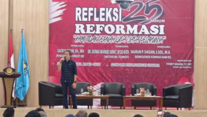 Diskusi 25 Tahun Reformasi PENA 98: Kami Tak Pernah Lupa Siapa Pelakunya