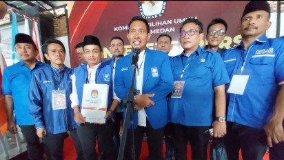 Daftar ke KPU Medan, PAN Targetkan 10 Kursi Tahun 2024