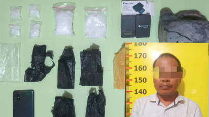 Bandar Sabu Lintas Daerah Diringkus Sat Resnarkoba Polres Kerinci