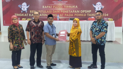 KPU Langkat Tetapkan DPSHP Sebanyak 790.200 Pemilih