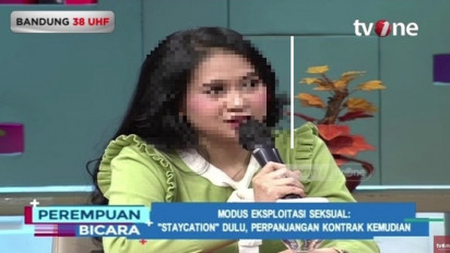Perdana! Karyawati Korban Staycation Cikarang Unjuk Wajah di "Perempuan Bicara" Bongkar Tabiat Bosnya: Sering Pegang-pegang