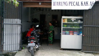 Lagi Jualan, Sepeda Motor Pemilik Warung Pecal Raib Digondol Maling