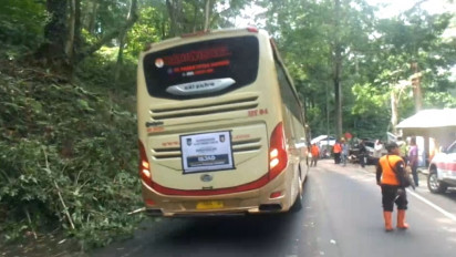 Viral, Bus Pariwisata di Jember Halangi Mobil TRC BPBD saat akan Proses Evakuasi Mobil Tertimpa Pohon, Ini Dampaknya