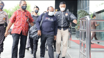 KPK Sita Aset Bupati Memberamo Tengah Non Aktif Ricky Ham Pagawak Senilai Rp30 Miliar Terkait Kasus TPPU