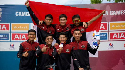 Kontingen Indonesia jadi Juara Umum SEA Games 2023 Kamboja di 3 Cabang Olahraga Ini