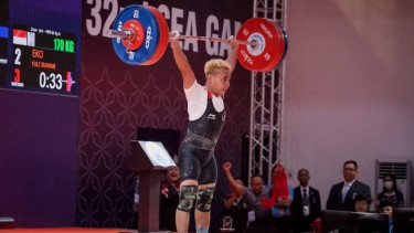 Pecah Rekor Clean and Jerk SEA Games, Eko Yuli Makin Matang Tatap Olimpiade 2024 Paris