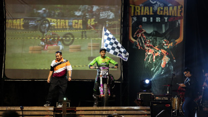 Rajai Dua Kelas Utama, Lantian Juan Jadi Juara Umum Trial Game Seri Solo