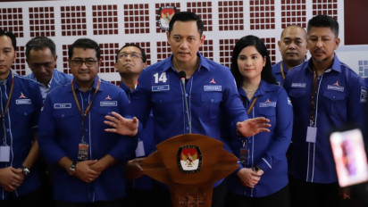 Presiden Joko Widodo Akan Bisikkan Nama Capres 2024 ke Partai Politik, AHY: Demokrasi Kita Mundur!