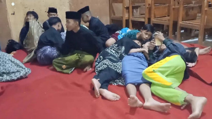 Pasca Kebakaran Pondok Pesantren Darul Muttaqien Temanggung 700 Santri Diungsikan
