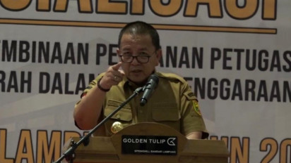 Ngaku Pusing Dirinya Viral Terus, Gubernur Lampung Arinal: Matiin, Berbahaya ini!
