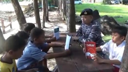 Wisata Kampung Bahari Hutan Mangrove di Bangkalan, Madura, Sarana Belajar Alam untuk Para Siswa