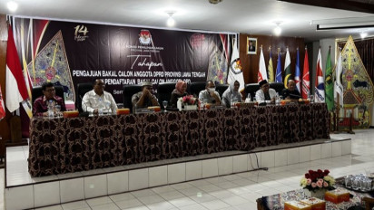 Pendaftaran Bacaleg, KPU Jateng Lakukan Verifikasi Administrasi Berkas