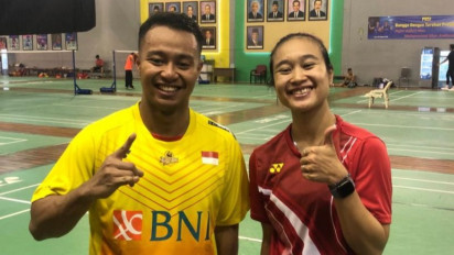 Rehan/Lisa Bungkam Pasangan Malaysia, Raih Medali Emas SEA Games 2023