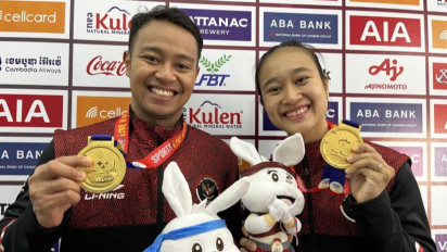 Sabet 5 Medali Emas, Tim Badminton Indonesia Juara Umum SEA Games 2023