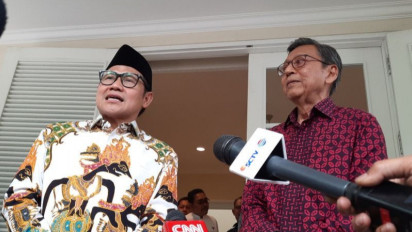 Cak Imin Kunjungi Boediono, Mengaku Dapat Kiat Cara Hadapi Krisis Ekonomi