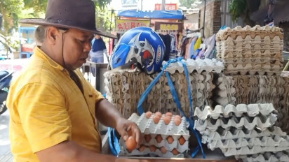 Stok Peternak kosong, Harga Telur di Majalengka Meroket Rp32 Ribu Perkilogram
