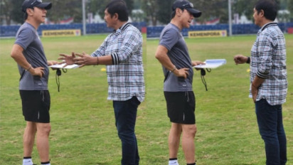Emas Ketiga Indra Sjafri, Sudah Siap Gantikan Shin Tae-yong di Timnas Senior? Begini Jawabannya …