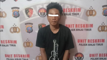 Pencuri Sepeda Motor di Kolam Renang Binjai Diamankan Warga, Pelaku Mengaku Diantar dari Barak Sky Garden