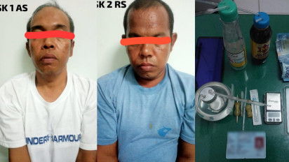 Pengedar Sabu di Tapteng Tak Berkutik saat Digerebek Polisi