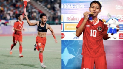 Beckham Putra Populerkan Lagi Slogan Legenda Persib Robby Darwis usai Sabet Medali Emas di SEA Games 2023: Halik Ku Aing! 