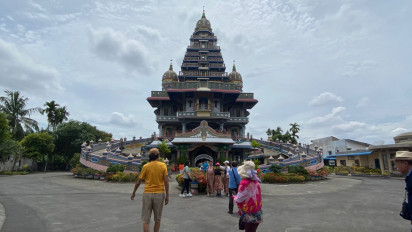 Peringati Kenaikan Isa Almasih, Gereja Graha Maria Annai Velangkanni Gelar Doa Bersama