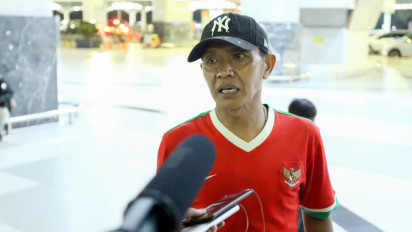 Keluarga Beckham Putra Nugraha Nantikan Kepulangan Timnas Indonesia U-22 di Bandara Internasional Soekarno Hatta