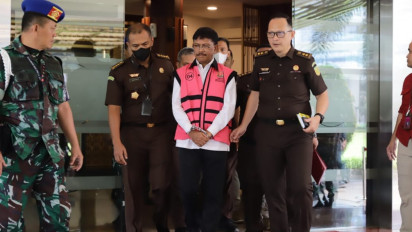 Menkominfo Johnny G Plate Tersangka, Pembantu Jokowi Tegaskan Bukan Politisasi