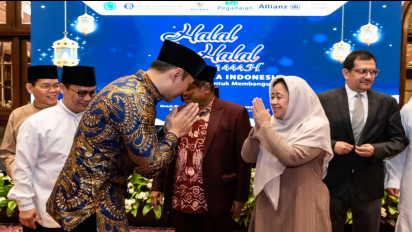 Hadiri Acara Halal bi Halal, Ketua DPR RI Puan Maharani Sebut MUI Berperan Dalam Persatuan Umat dan Bangsa