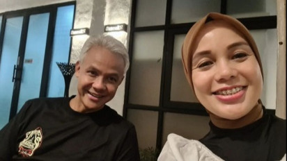 Ditanya Sosok Bakal Cawapres Pendamping, Jawaban Ganjar Malah "Ngebucin": Pendamping Saya Siti Atiqoh