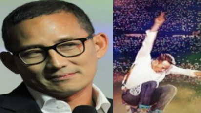 Duh, Banyak Warga Kena Tipu Tiket Konser Coldplay, Begini Jawaban Sandiaga Uno