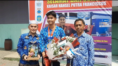 Seorang Siswa SMP di Cimahi Sumbangkan Medali Emas dan Perunggu di SEA Games 2023 Kamboja