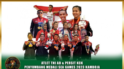 Keren, Atlet TNI AD dan Anggota Persit KCK Sumbang 21 Medali di SEA Games 2023