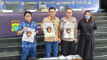 Polda Metro Ungkap Peredaran Uang Palsu Pecahan 100 Dolar AS, 12 Orang Ditangkap