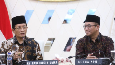 Dielus-elus Jadi Bakal Cawapres Ganjar, Nasaruddin Umar: Kami Enjoy Urus Umat